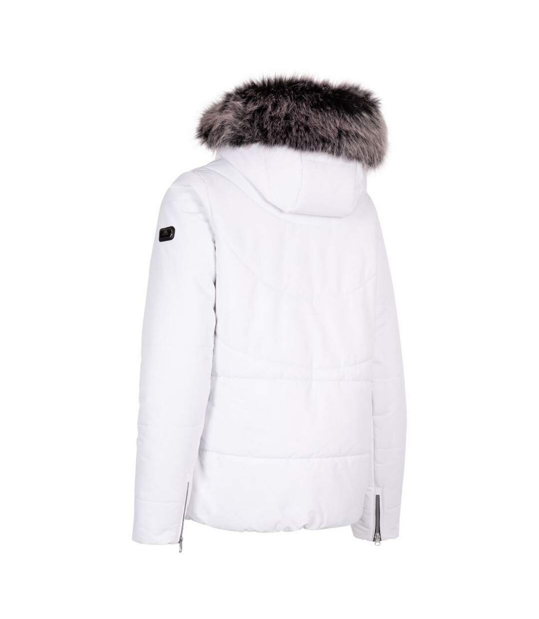 Womens/ladies recap waterproof jacket white Trespass-2