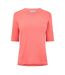 T-shirt Motif/style Logo Trek Femme Rouge Clair Columbia-1