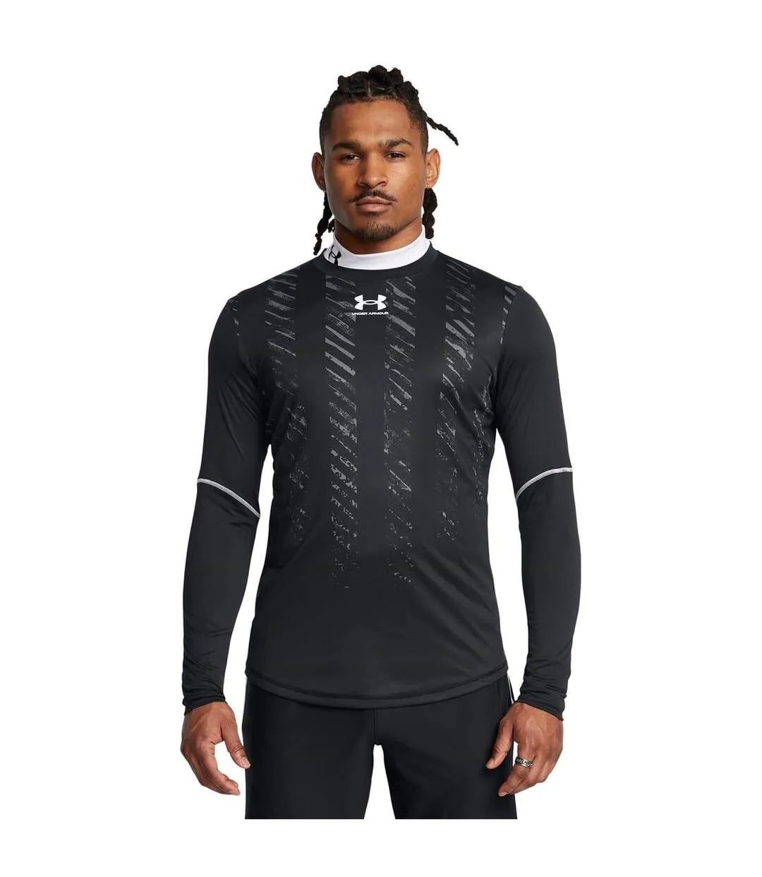 T-shirt Manches Longues Homme Noir Under Armour-4
