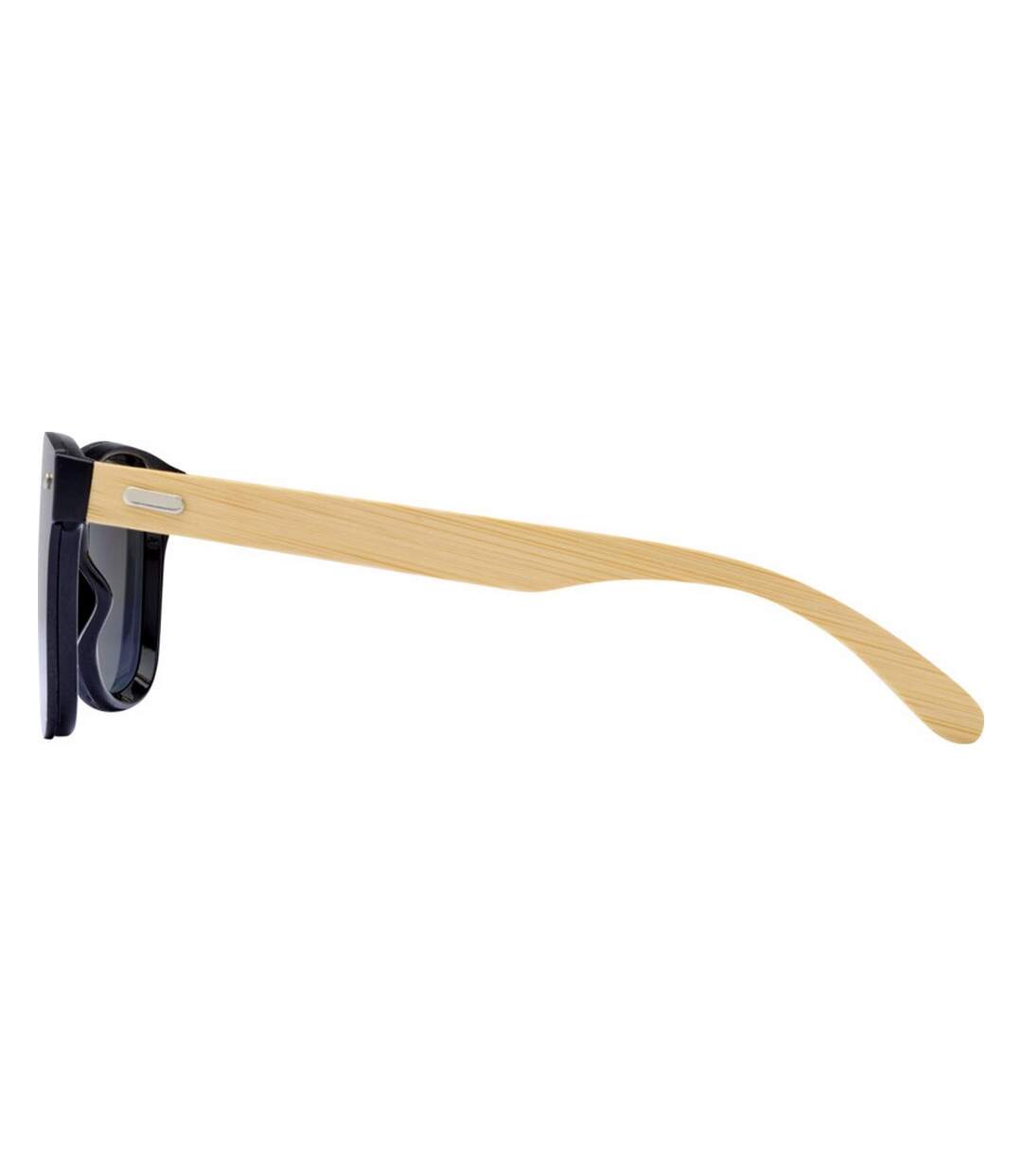 Unisex Adult Tan Bamboo Sunglasses One Size Silver Floso-2