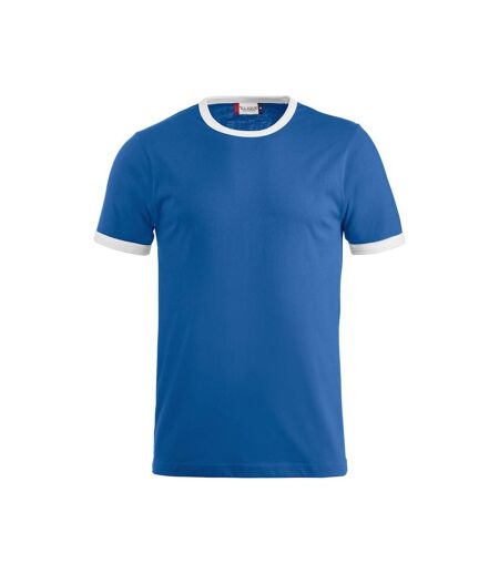Unisex Adult Nome T-shirt Royal Blue White Clique