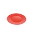 Assiette en Plastique Réutilisable Vocba 25cm Rouge-1