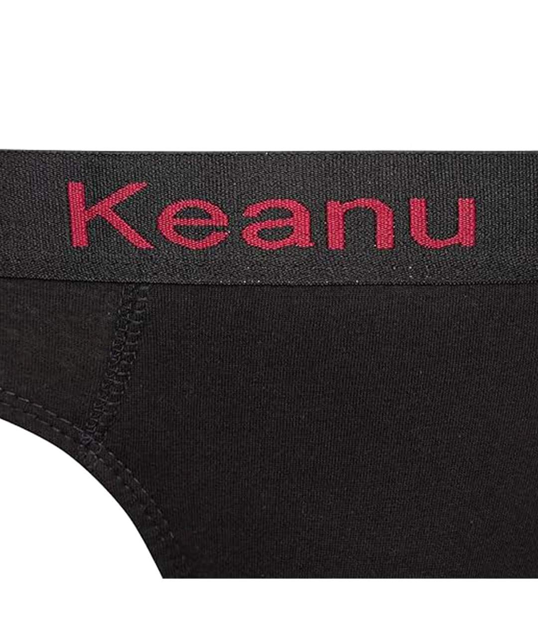 Pack Of 6  Mens Plain Briefs  Multicoloured Keanu-3