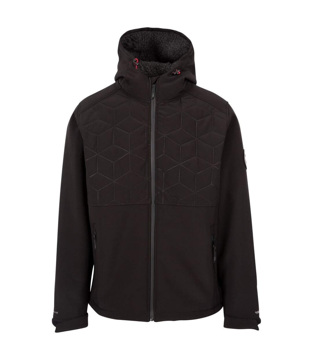 Veste softshell lewis homme noir Trespass-1