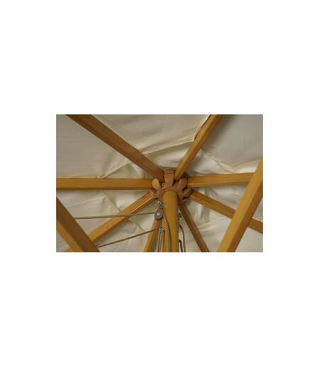 Parasol en Bois Naxos 300cm Naturel