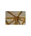 Parasol en Bois Naxos 300cm Naturel-4