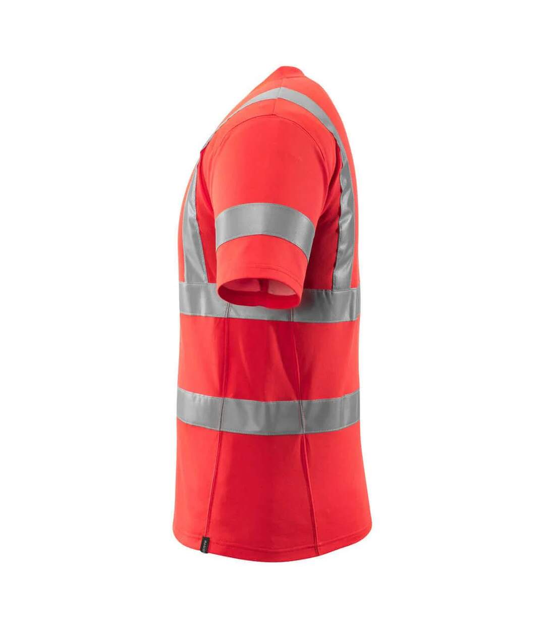 T-shirt Safe Classic Homme Jaune Fluo Mascot-2