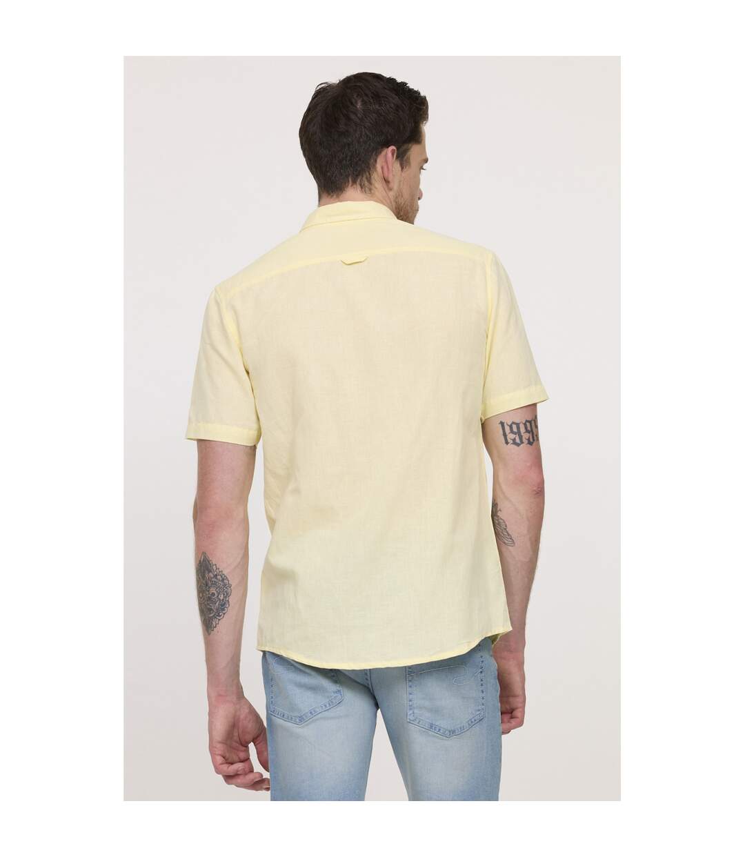 Chemise manches courtes coton regular DULIN-3