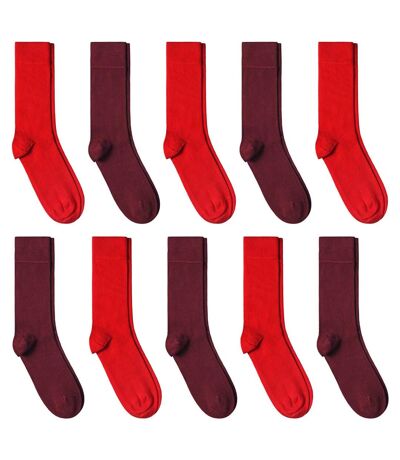 Chaussettes coton - Assortiment 10 paires  - Fabriqué en UE