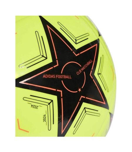 Ballon De Foot Motif/style Ligue Des Champions De L´uefa Glider Taille 5 Jaune Noir Adidas