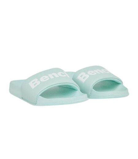 Womens/ladies Calypso Slides Light Blue Bench