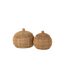 Lot de 2 Paniers en Jute Dantya 55cm Naturel-1