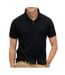 Polo Noir Homme Superdry Classic Piques02A - S-1