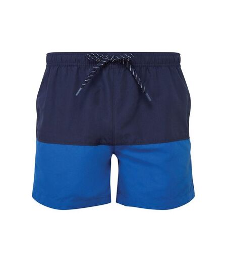Asquith & Fox Mens Swim Shorts (Navy/Royal Blue)