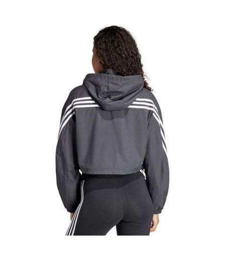 Veste Style 3 Rayures Future Icons Femme Gris Adidas