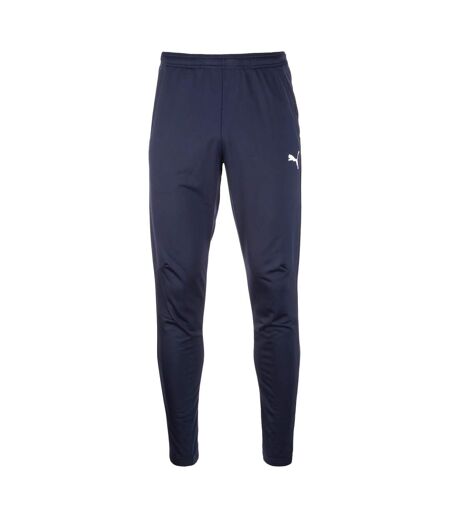 Pantalon De Jogging Style Logo Homme Bleu Marine Puma