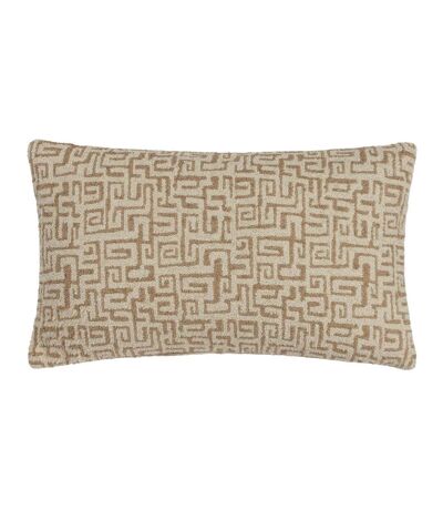 Thalia jacquard woven cushion cover 30cm x 50cm nougat/toffee Hoem