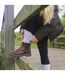 Ladies 6 Pack Alpaca Boot Socks-5
