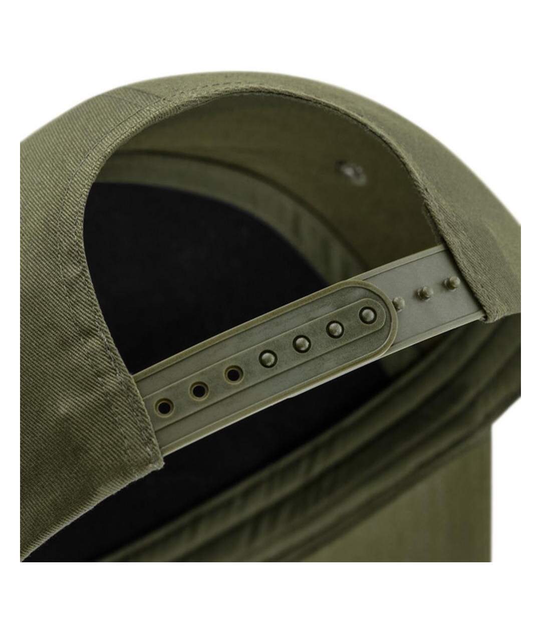 Casquette De Baseball Adulte Vert Kaki Beechfield-3