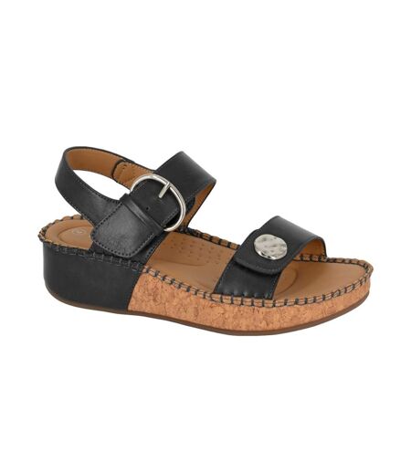 Sandales Mirian Femme Noir Cipriata