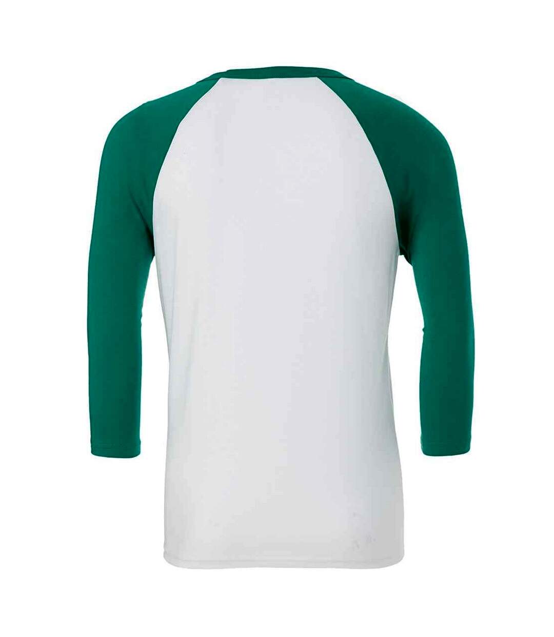 T-shirt adulte blanc / vert Canvas Canvas