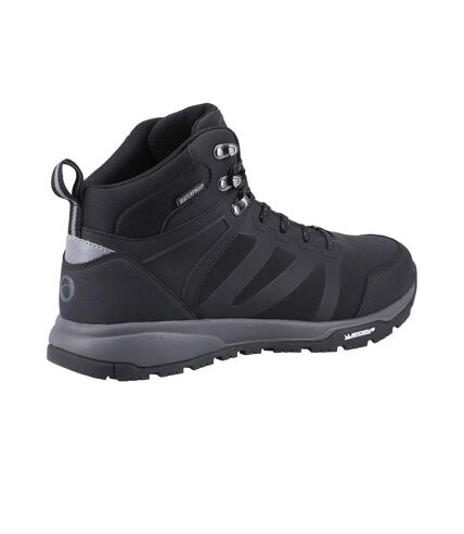 Cotswold Mens Kingham Mid Cut Walking Boots (Black) - UTFS9848