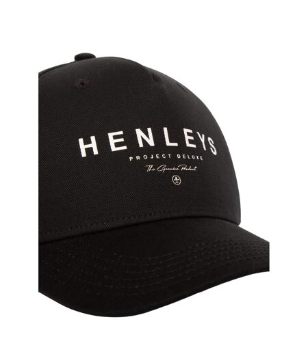 Casquette hentyme homme noir Henleys