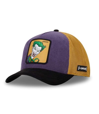 Casquette homme trucker en velour et suedine Dc Comics Prison Capslab