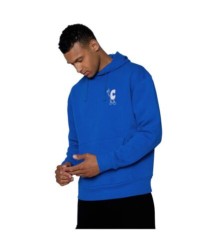 Unisex adult continu8 boxy hoodie cobalt Hype