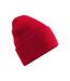 Bonnet À Revers Original Adulte Rouge Classique Beechfield-2