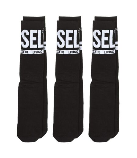 Pack-3 High-top socks with anti-pressure cuff 00SAYJ-0QATV man