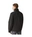 Mens Waterproof Soft Shell Jacket Black Mineral Grey Regatta Professional-4