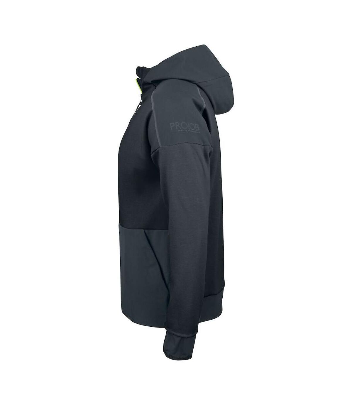 Projob Mens Hooded Jacket (Black)