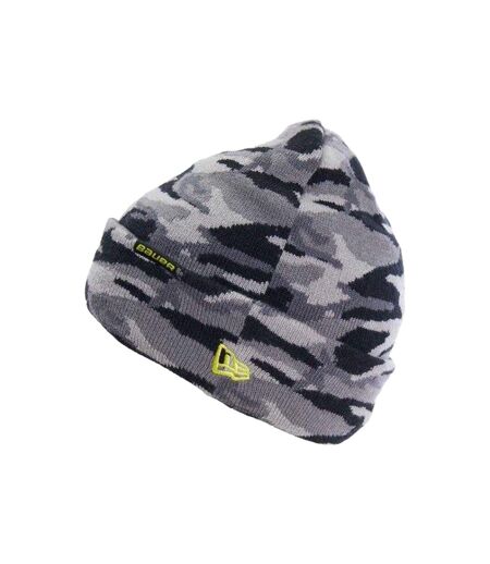 Bonnet Hiver Motif/style Camouflage Enfant Noir Gris Bauer
