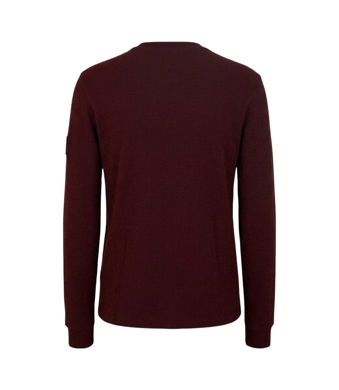 Mens Waffle Long-sleeved Top Mocha Calvin Klein-2