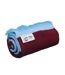 Unisex Adult Aston Villa Fringed Bar Scarf One Size Claret Fan Originals-2