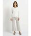 Gilet col rond en maille avec laine-4