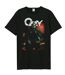 T-shirt Style Ozzy Osbourne Halloween Cape Adulte Noir Amplified-1