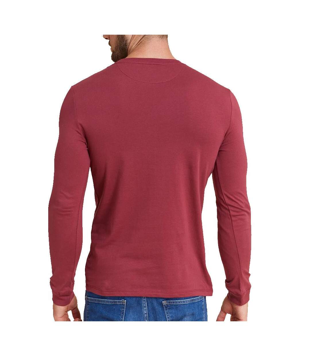 T-Shirt manches longues bordeaux homme timberland sleeve - 3xl-2