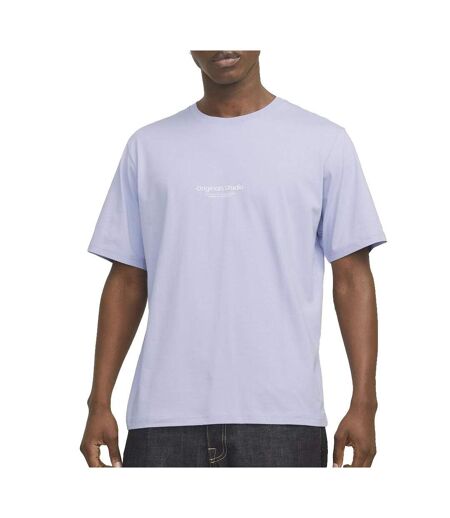 T-shirt mauve homme jack & jones vesterbro - l