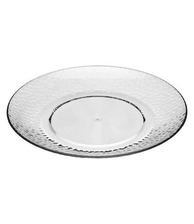 Lot de 6 Assiettes à Dessert Réutilisables Estiva 20cm Transparent