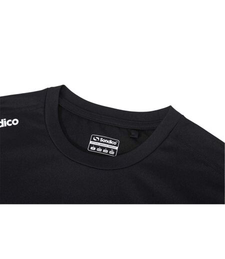 Haut Thermique Manches Longues Motif/style Central Homme Noir Sondico