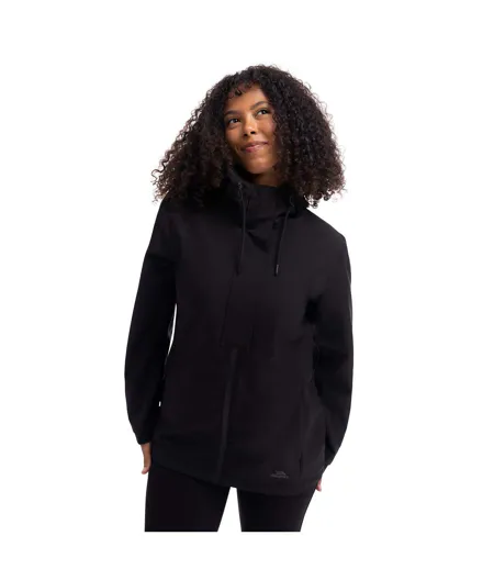 Veste Imperméable Longue À Capuche 3-en-1 Kamila Femme Noir Trespass