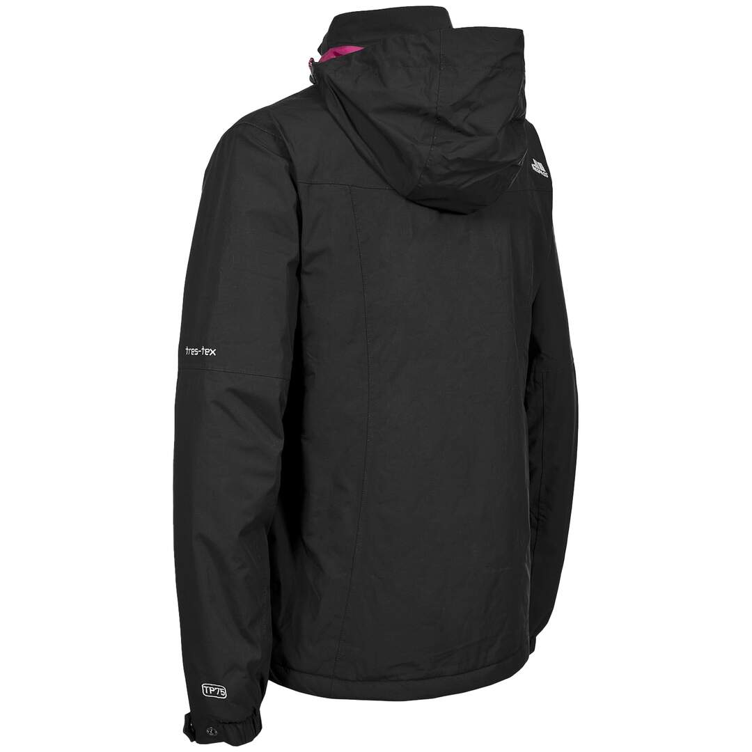 Doudoune imperméable malissa femme noir Trespass-2