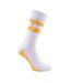 2 Pack Mens Classic Cotton Ribbed White Sports Socks with Stripes-3
