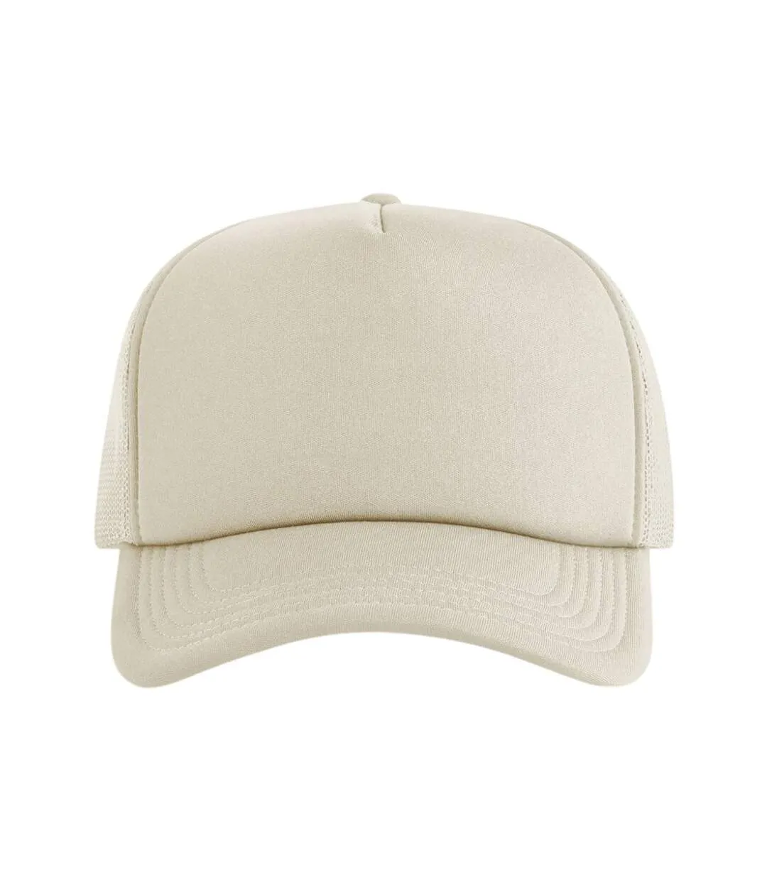 Classic Foam Trucker Cap Stone Beechfield-3