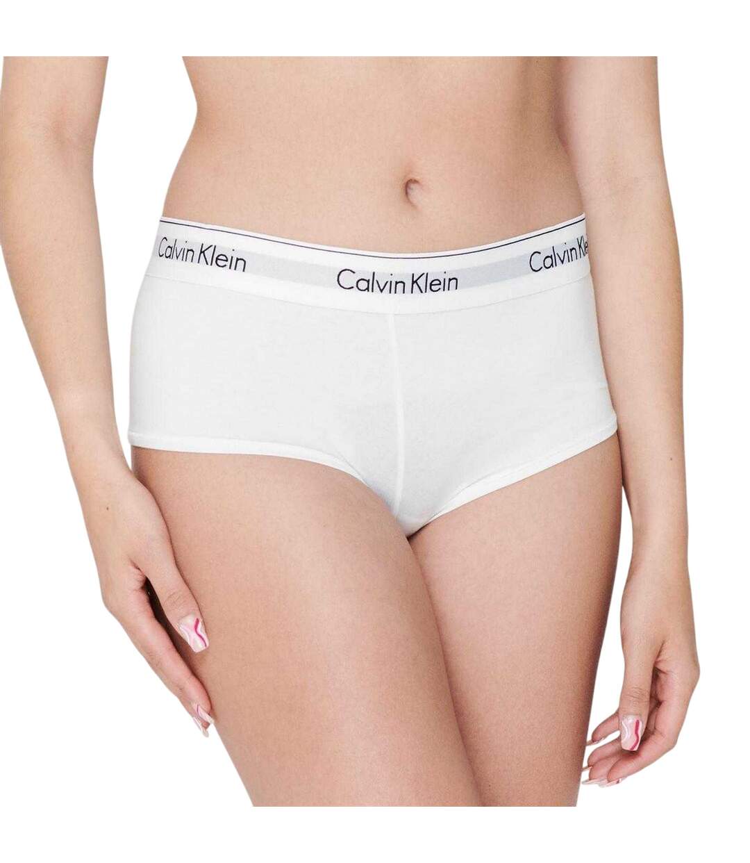 Shorty Modern Femme Blanc Calvin Klein-4