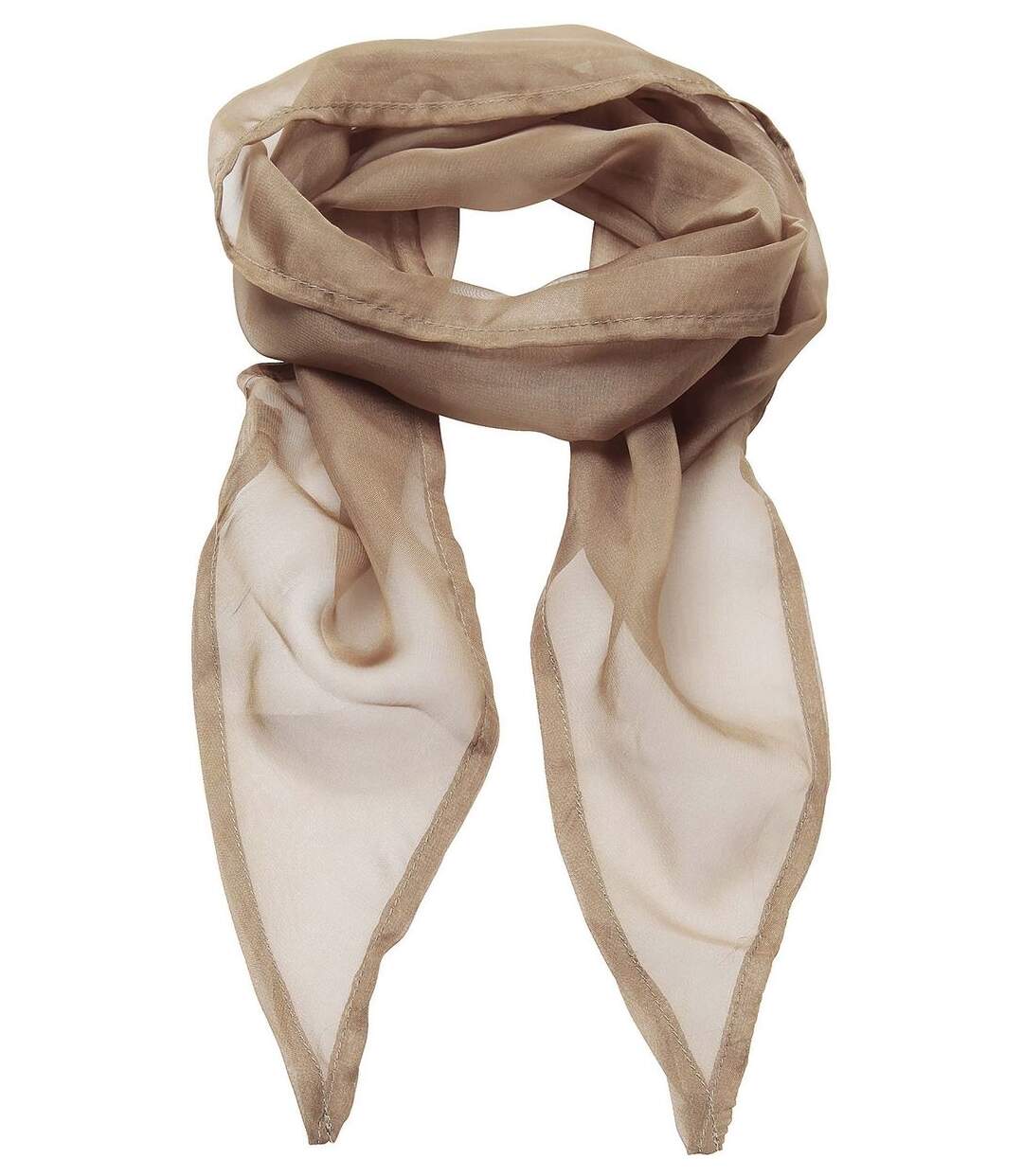 Foulard mousseline - PR740 - beige-1