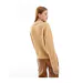 Womens/ladies Ribbed Polo Neck Jumper Biscuit Brave Soul-4
