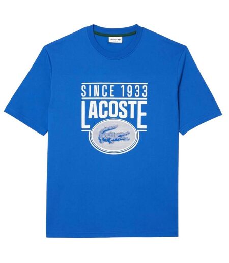 T-shirt Homme Bleu Lacoste